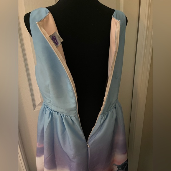 NWOT Her Universe XL runs small Star Wars Bespin Dress blue ombré juniors - Picture 5 of 16